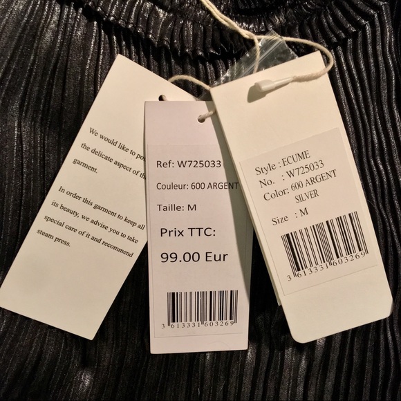 Derhy Designer Blouse - NWT - Picture 5 of 6